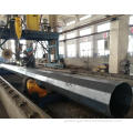 Painted Steel Pole Hot Dip Galvanized Electricity Transmission Steel Pole Supplier